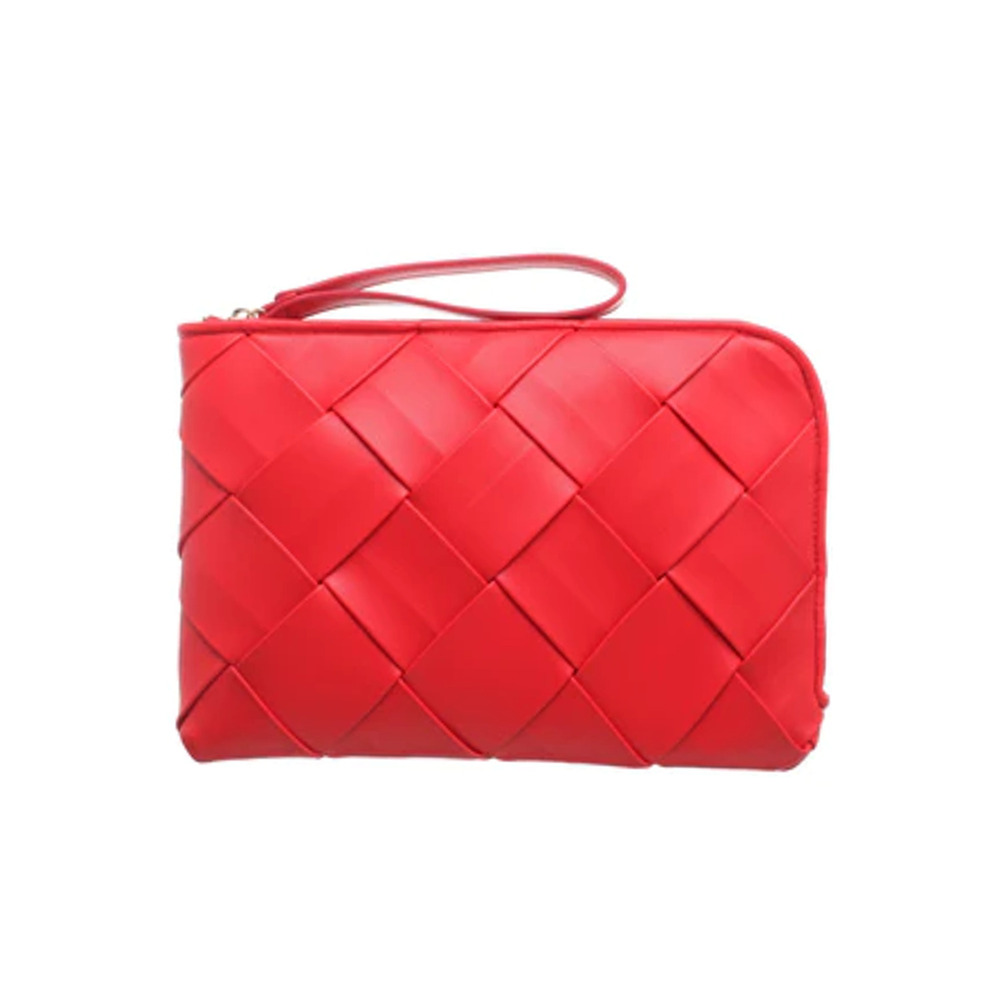 JELAVU The Talitha Wristlet Red